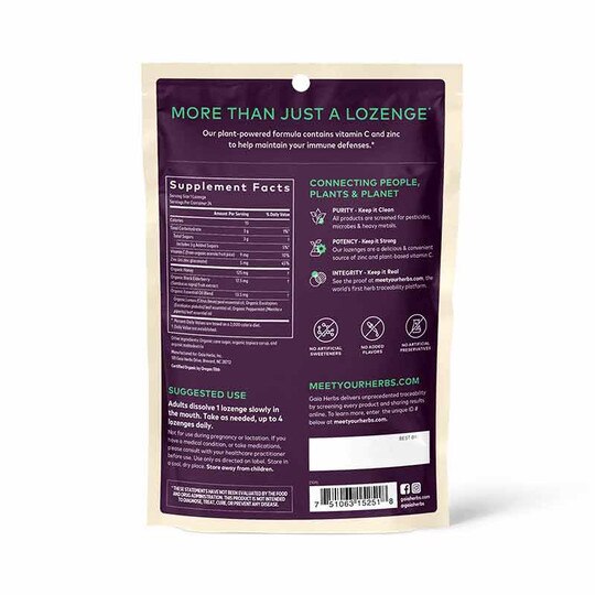 Immune Lozenges, GH